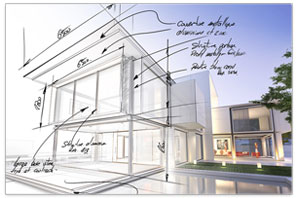 Modern design med naturligt ljus