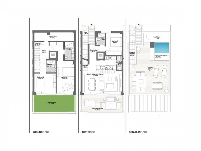 3 Schlafzimmer Reihenhaus in La Cala de Mijas