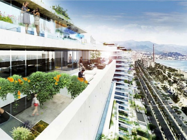 Penthouse in Málaga