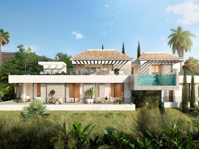 Villa avec 4 Chambres  à Mijas Golf