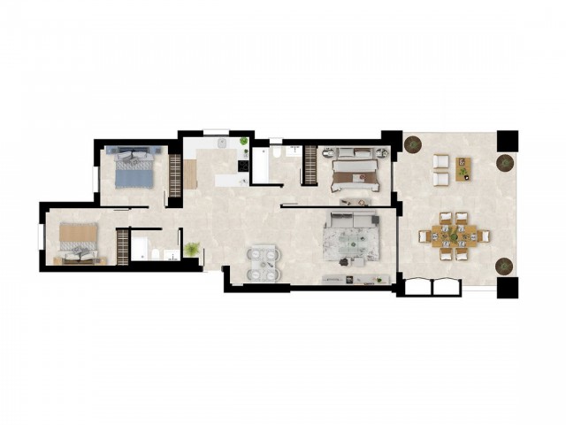 Penthouse in Casares