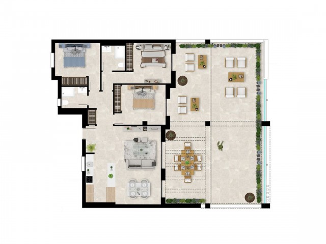 Penthouse in Casares