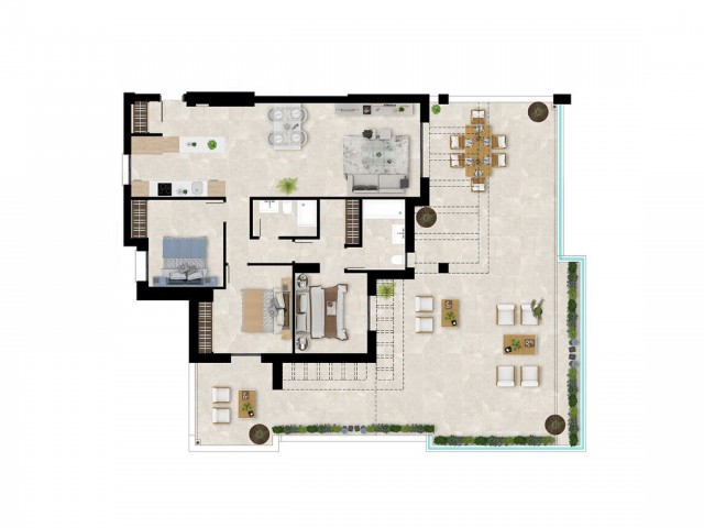 Penthouse in Casares