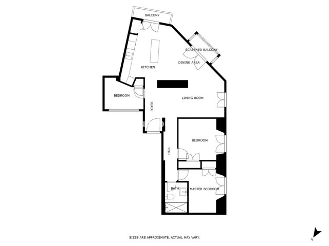 3 Schlafzimmer Apartment in Centro Histórico