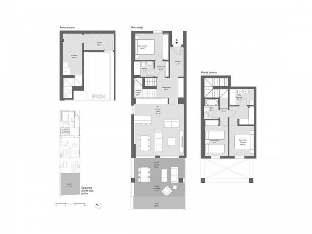 Apartamento con 3 Dormitorios  en Cancelada