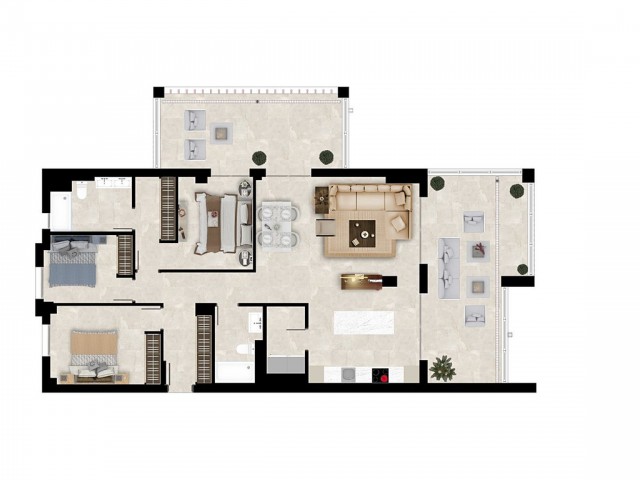 3 Slaapkamer Appartement in Atalaya