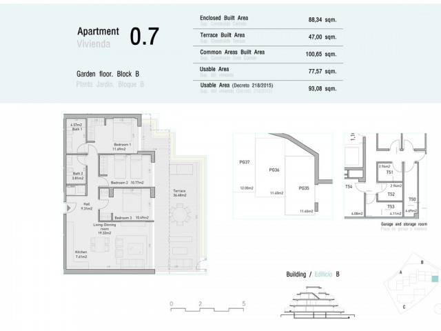 3 Slaapkamer Appartement in Estepona