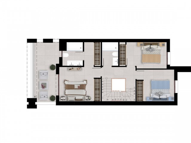 3 Slaapkamer Rijtjeshuis in Istán