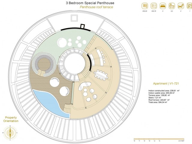 Penthouse in El Madroñal
