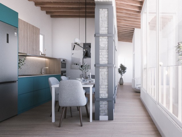 2 Schlafzimmer Apartment in Centro Histórico