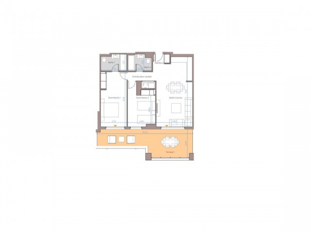 Penthouse in Benalmadena Pueblo