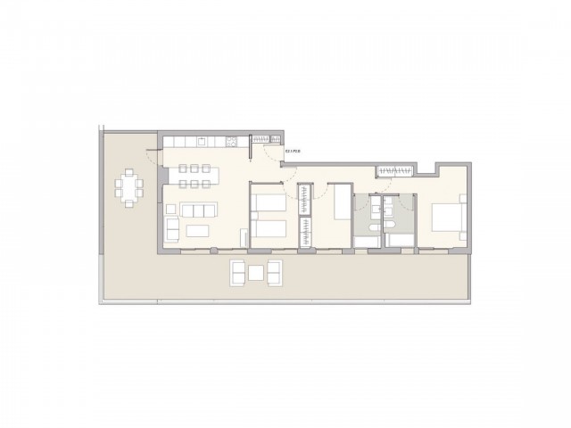 Penthouse i Casares Playa