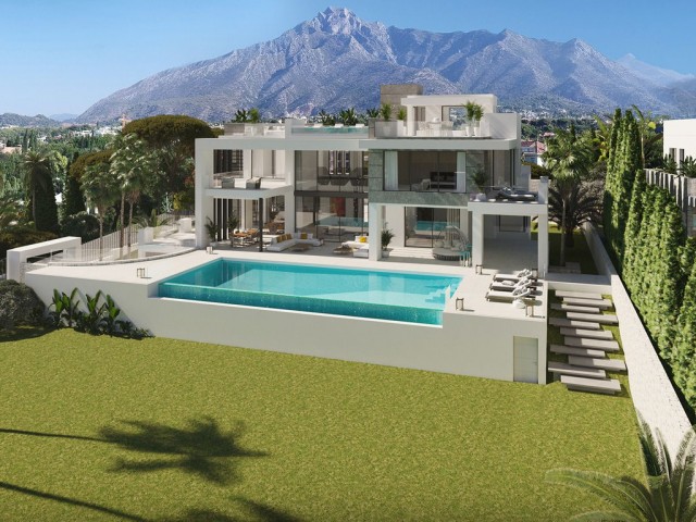 7 Sovrums Villa i Marbella