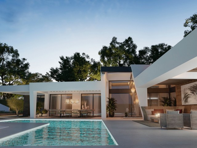 4 Soveroms Villa i Nueva Andalucía