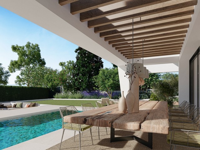 4 Soveroms Villa i Nueva Andalucía