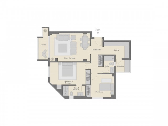 Appartement avec 3 Chambres  à Nueva Andalucía
