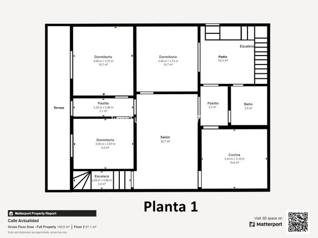 3 Bedrooms Townhouse in Ciudad Jardín