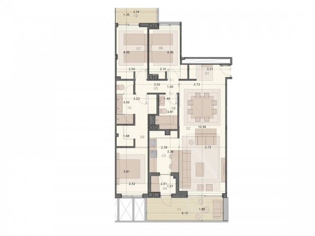 Kattohuoneisto Fuengirola