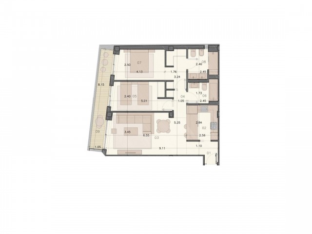 Ático con 3 Dormitorios  en Fuengirola