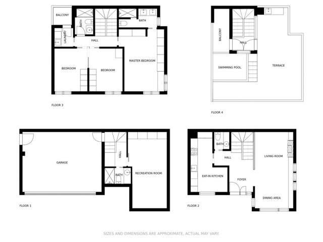 4 Bedrooms Villa in Málaga