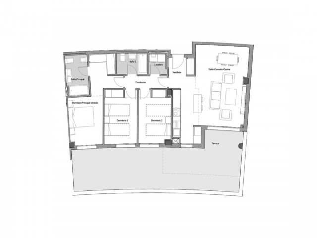 2 Schlafzimmer Apartment in Estepona