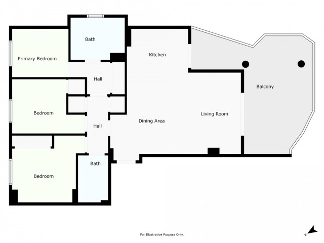Appartement avec 3 Chambres  à Fuengirola