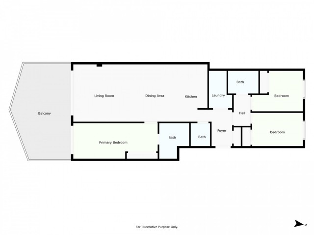 3 Bedrooms Apartment in Mijas Costa