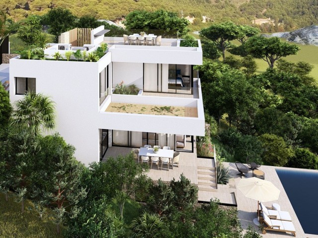 Villa con 4 Dormitorios  en Mijas