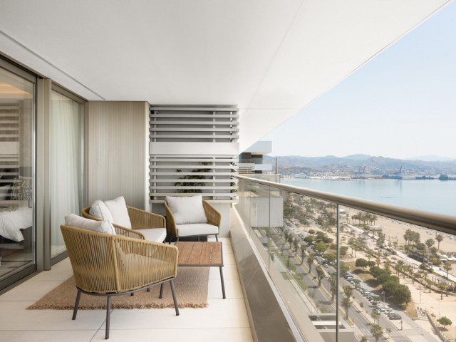 3 Soveroms Leilighet i Málaga Centro