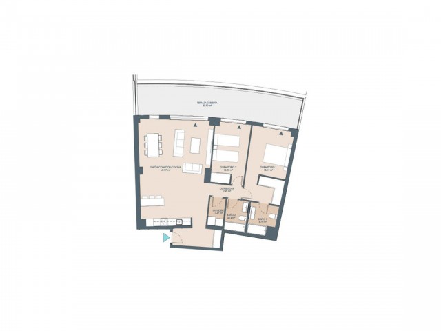 Apartamento con 2 Dormitorios  en Selwo