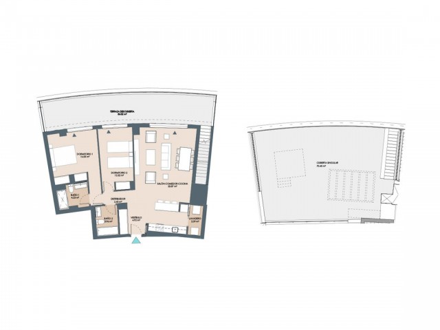 Appartement avec 2 Chambres  à Selwo