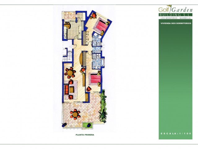 Appartement avec 2 Chambres  à Río Real