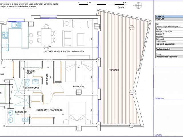 Apartamento con 2 Dormitorios  en Las Lagunas