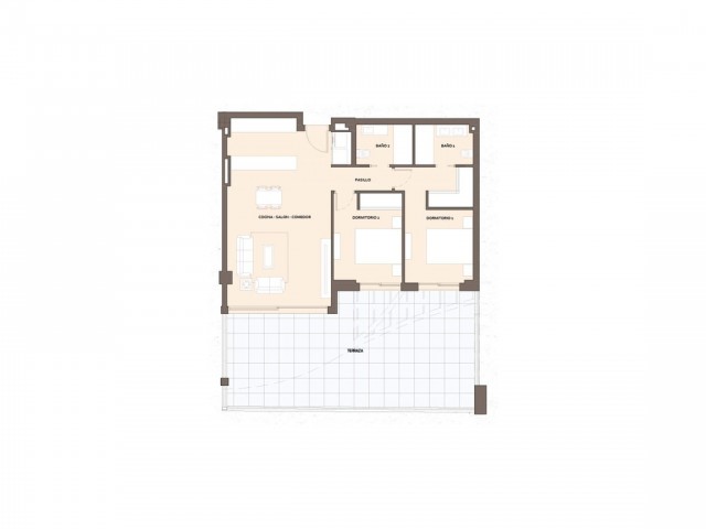 2 Bedrooms Apartment in Benalmadena Costa