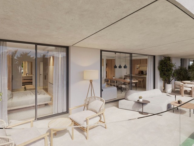 1 Sovrums Lägenhet i Estepona