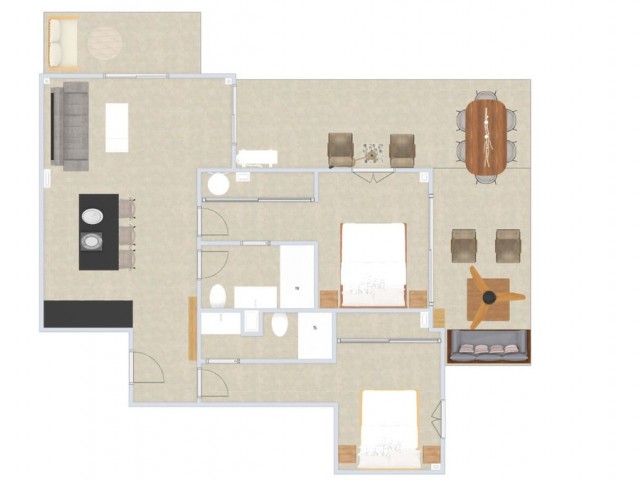 2 Bedrooms Apartment in Puerto Banús