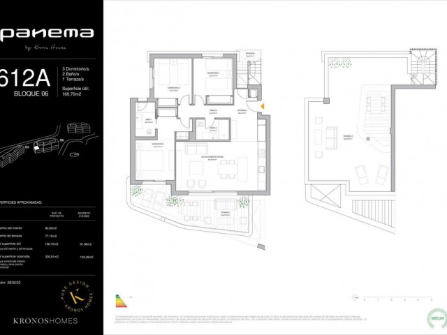 3 Sovrums Lägenhet i Calanova Golf