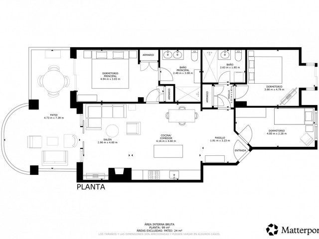 3 Bedrooms Apartment in Guadalmina Alta