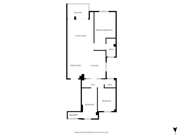 3 Schlafzimmer Apartment in Málaga