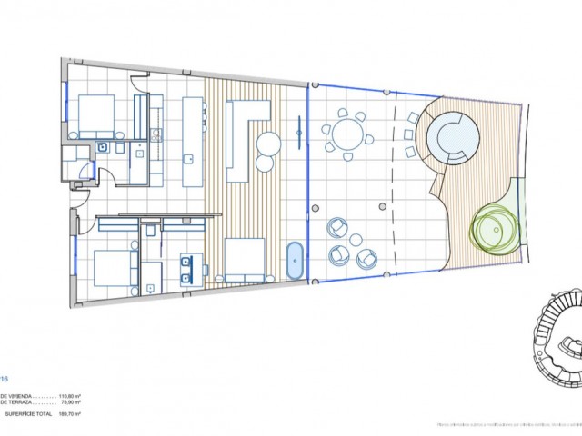 3 Soveroms Leilighet i Fuengirola