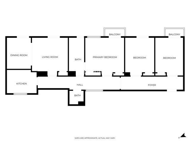 3 Slaapkamer Appartement in Málaga