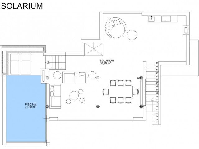 Appartement avec 3 Chambres  à Ojén