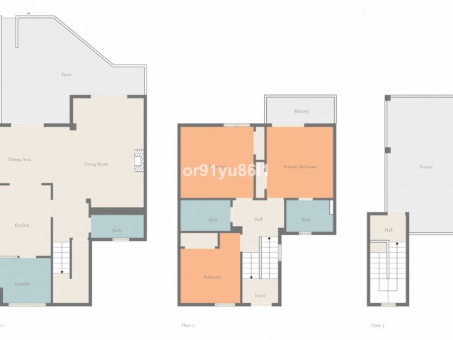 3 Schlafzimmer Reihenhaus in Costabella