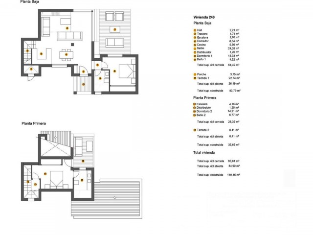 2 Schlafzimmer Reihenhaus in Estepona