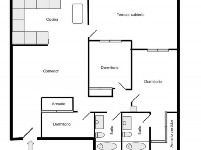 Appartement avec 3 Chambres  à Marbella
