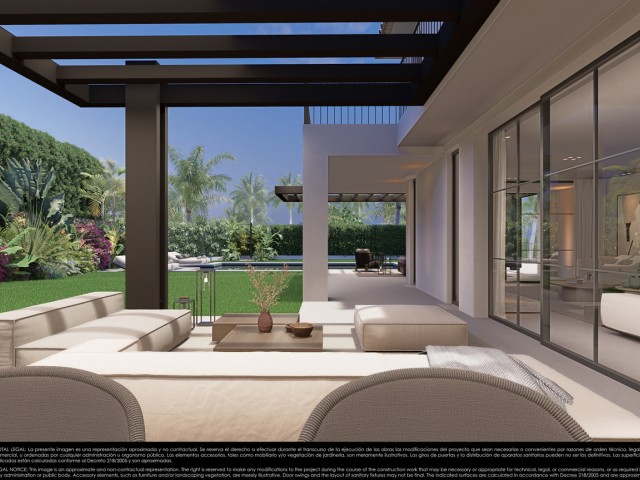 4 Soveroms Villa i Nueva Andalucía