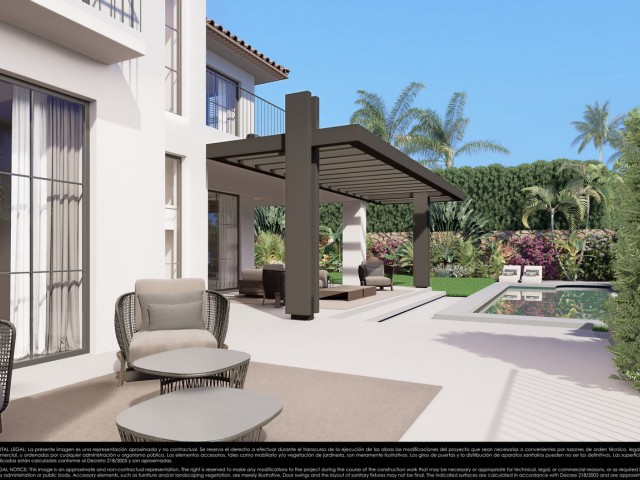 4 Soveroms Villa i Nueva Andalucía