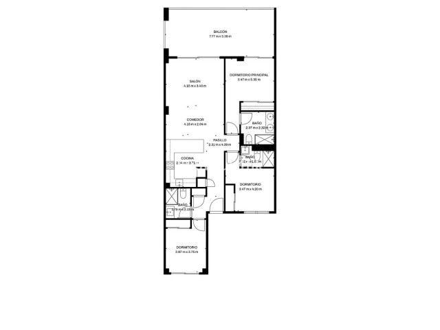 3 Makuuhuoneen Huoneisto Fuengirola
