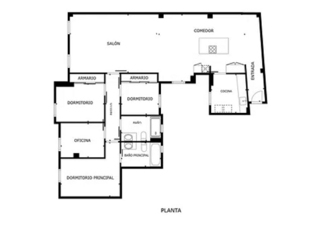 3 Bedrooms Apartment in Málaga Centro