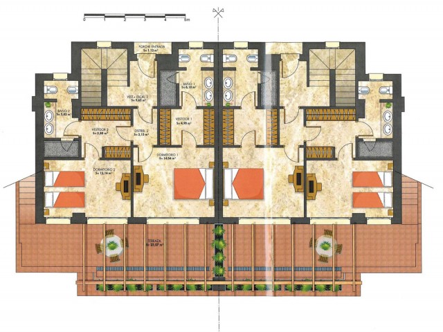 Villa avec 2 Chambres  à Santa Clara